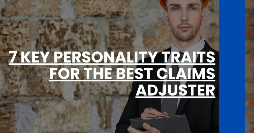 7 Key Personality Traits for the Best Claims Adjuster Feature Image